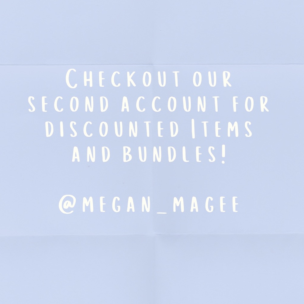 Check out our second account!